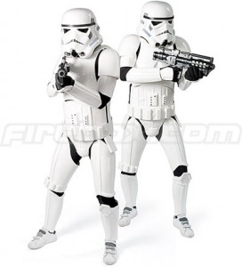 Stormtroopers Every good minion has a uniform